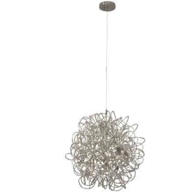 LAMPARA COLGANTE ALUMBRE MTL  W BULB 17W, 17H