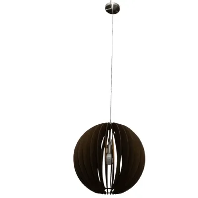 LAMPARA COLGANTE COSSANO 50M CAFE / SIN BOMBIL