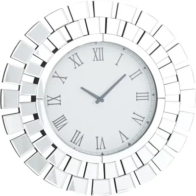 Reloj De Pared Con Cuadritos