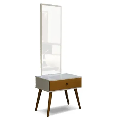 VESTIDOR BELLA 60*38*160CM PERLA Y NATURAL [[2 BULTOS]]