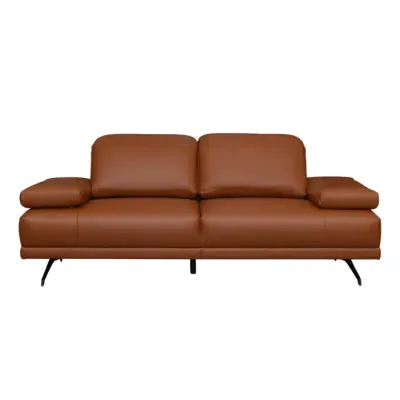 Sofá Triple Aurora 100% Cuero