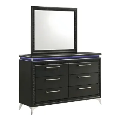 Comoda Elizabeth Con Luz Led