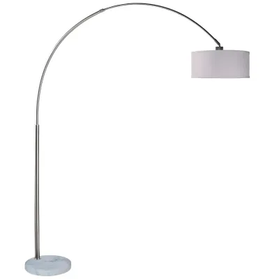 Lampara De Pie Arching Blanco