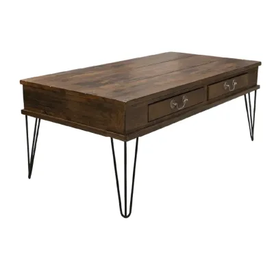 Mesa Central Shaffner Sobre Madera