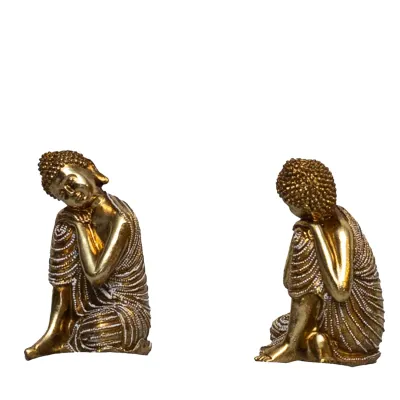Budas Bronce Resina Set