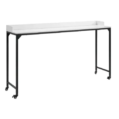 Workstation Sumter Ajustable Queen Color Blanco Y Negro
