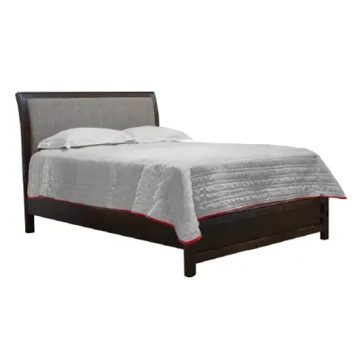 CAMA QUEEN HOUSTON MADERA BROWN (OCUPA BOX)  [[3 BULTOS]]