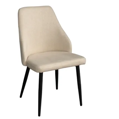 Silla Lateral Lisa Beige