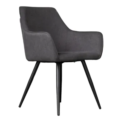 Silla Lateral Adriana Lino Gris