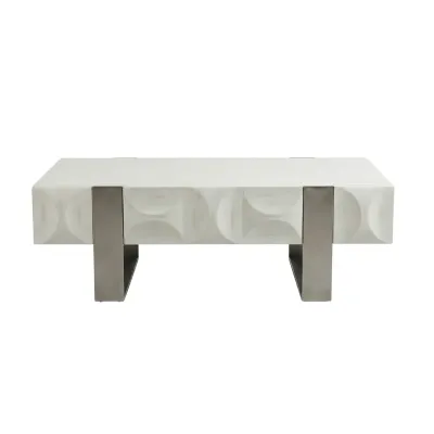 Producto Mesa Central Zurich Silver Grey