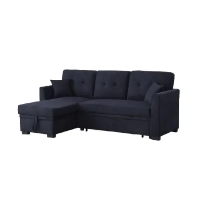 SOFA CAMA EMMY REVER, (81651) DARK BLUE  (3 BULTOS)