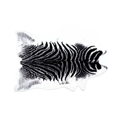 Alfombra art zebra artificial