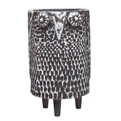 ENVASE CERAMICA OWL GRANDE CAFE