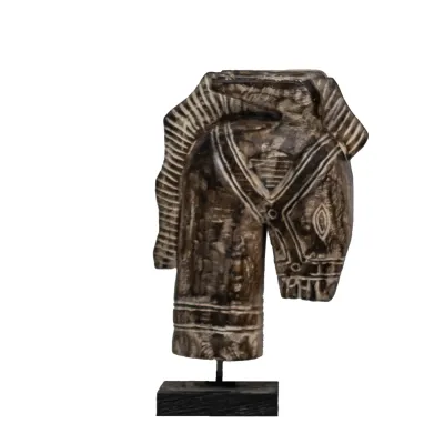 ESCULTURA MADERA CABALLO