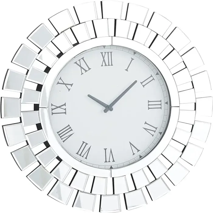 Reloj De Pared Con Cuadritos