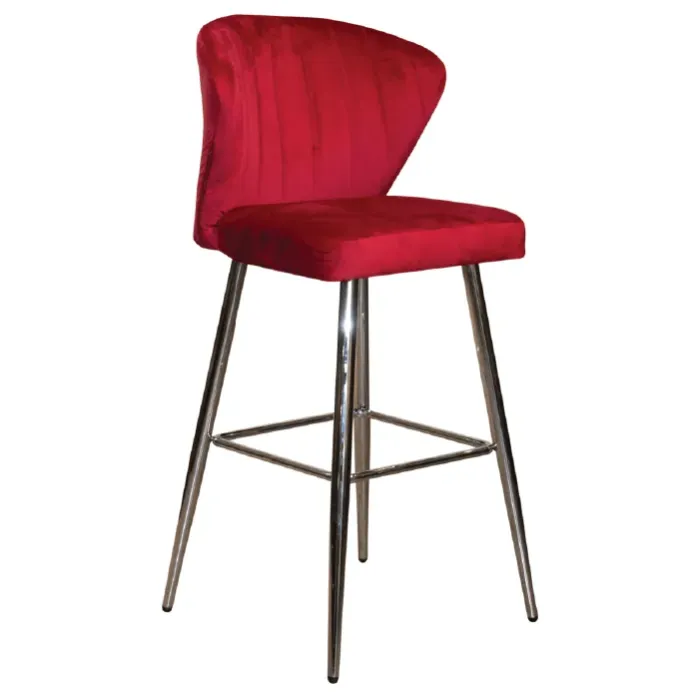 Silla Bar Imperial Fija Rojo 29"