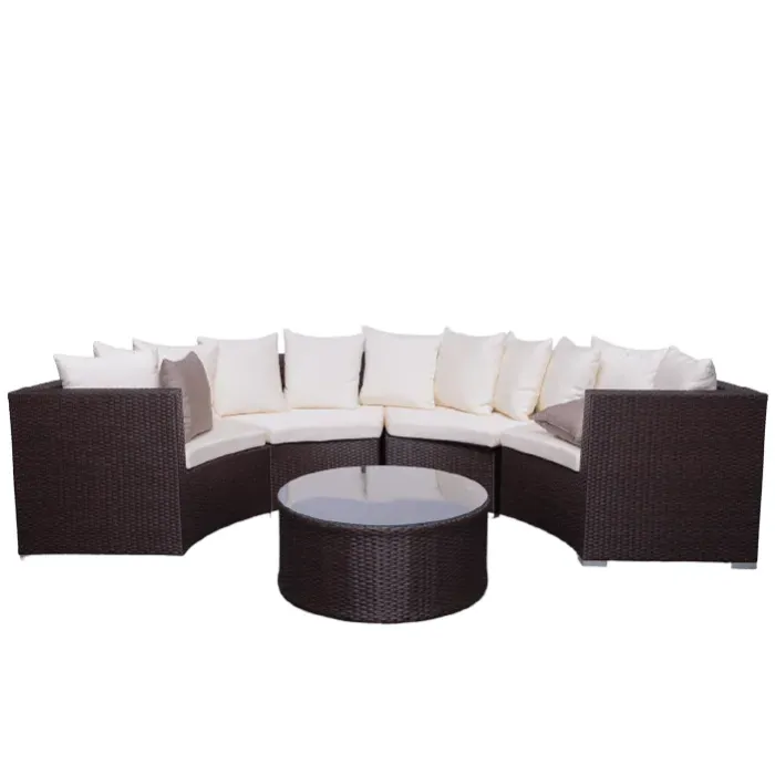 SOFA SEMI-REDONDA HERMOSA