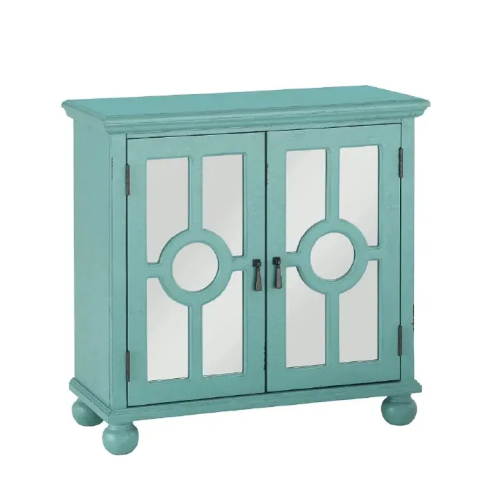 Mesa De Entrada Poppy  Turquesa