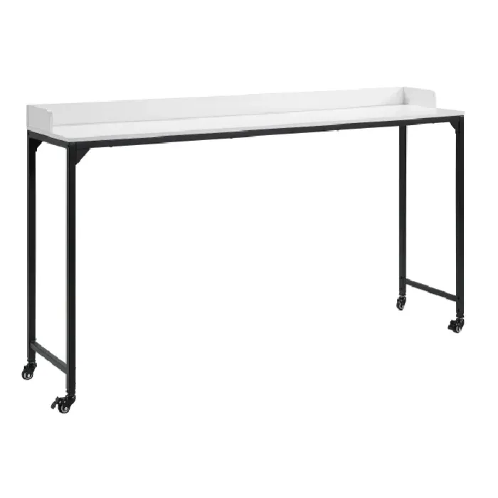 Workstation Sumter Ajustable Queen Color Blanco Y Negro
