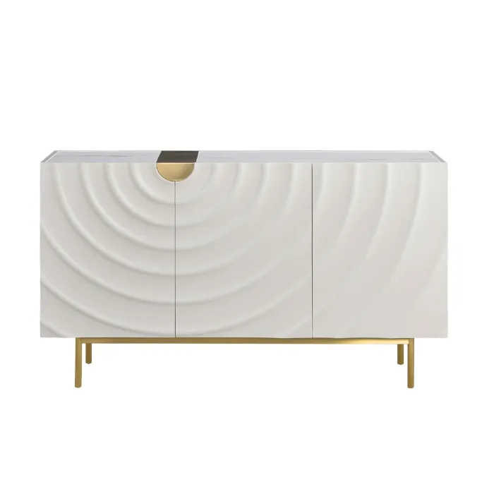 Mesa Bufetera Apex Blanco