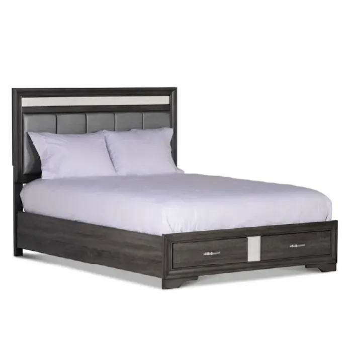 Cama Queen The Luster con gavetas